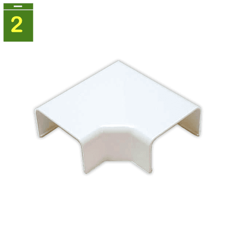 COOLFRANCE Trunking flat angle type QUINTELA 47