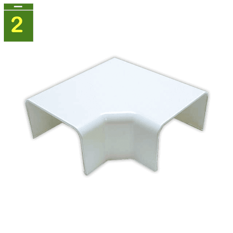 COOLFRANCE Trunking flat angle type QUINTELA 610