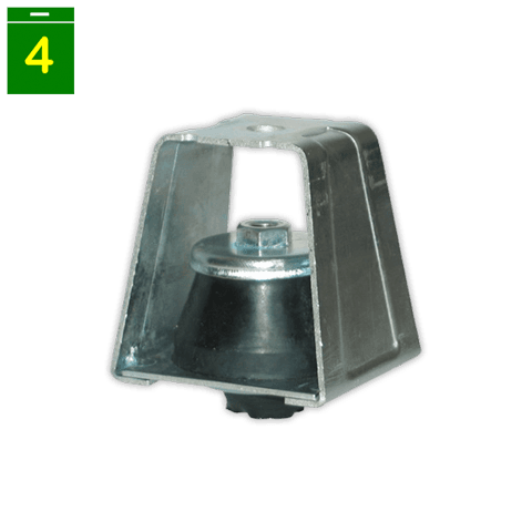 COOLFRANCE Antivibratile pour plafond TA-50-M6