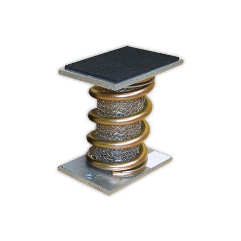 COOLFRANCE Antivibratile à ressort avec double base