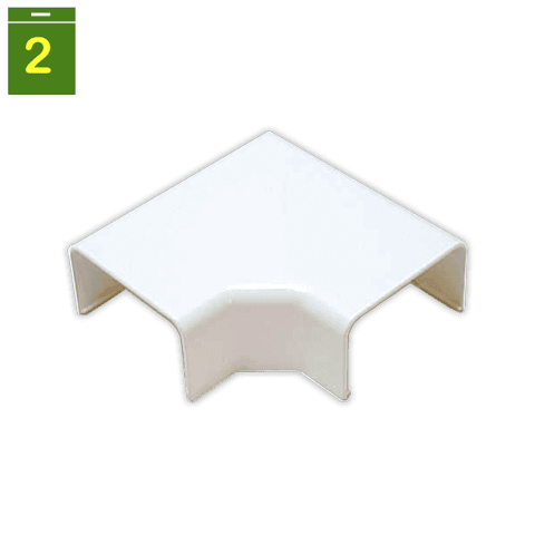 COOLFRANCE Trunking flat angle type QUINTELA 67