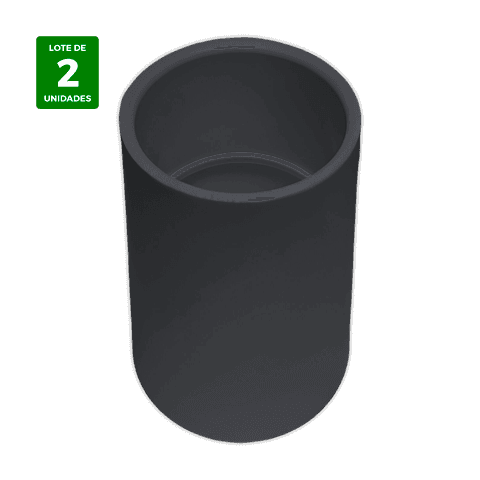 COOLFRANCE Raccord d'évacuation rigide PVC Ø 25 mm gris