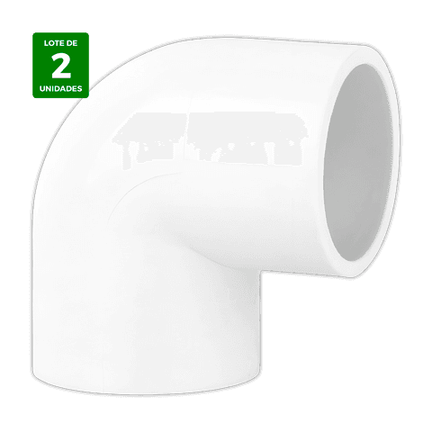COOLFRANCE Coude d'évacuation PVC 90° Ø 20 mm blanc