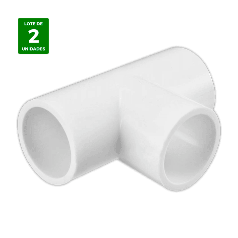COOLFRANCE T d'évacuation rigide PVC Ø 20 mm blanc