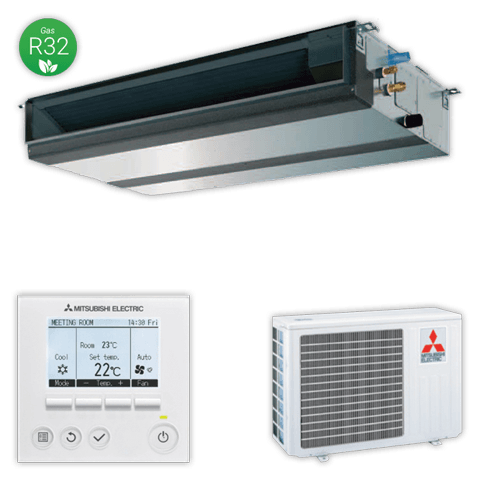 Ducted air conditioner Mitsubishi Electric MSPEZ-35VJA, 3.5 kW