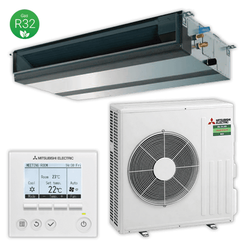 Ducted air conditioner Mitsubishi Electric MGPEZ-71VJA, 7.1 kW