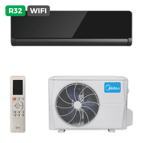 MIDEA Split PURE GLASS-35 Black