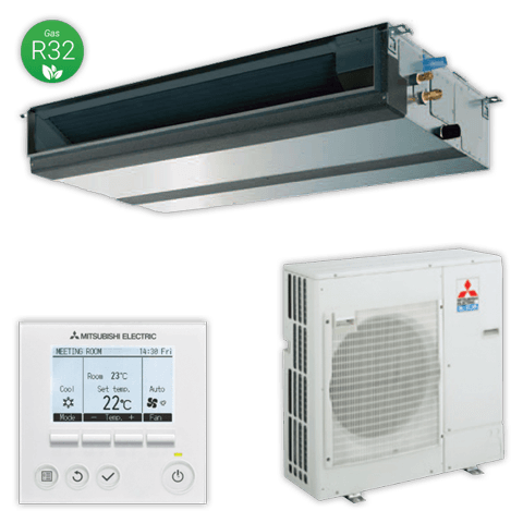 Climatiseur gainable Mitsubishi Electric MSPEZ-140VJA, 14 kW