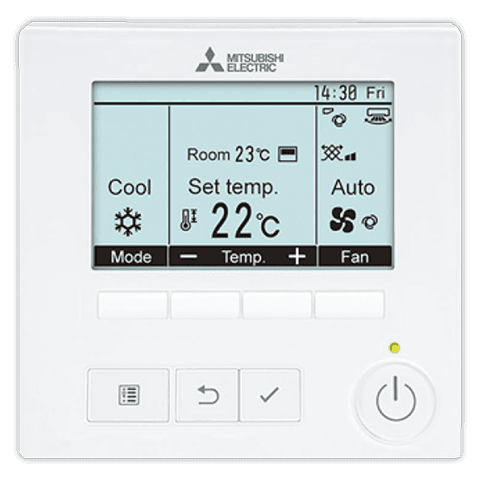 MITSUBISHI ELECTRIC Wand-Fernbedienung MITSUBISHI PAR-41MAA