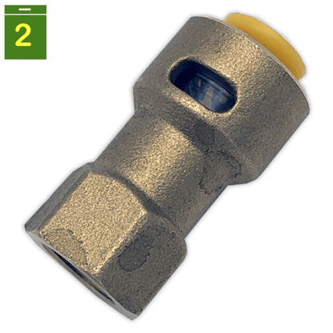 COOLFRANCE Raccord rapide SAE Femelle-Femelle 3/8¨