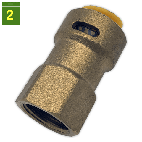 COOLFRANCE Raccord rapide SAE Femelle-Femelle 5/8¨
