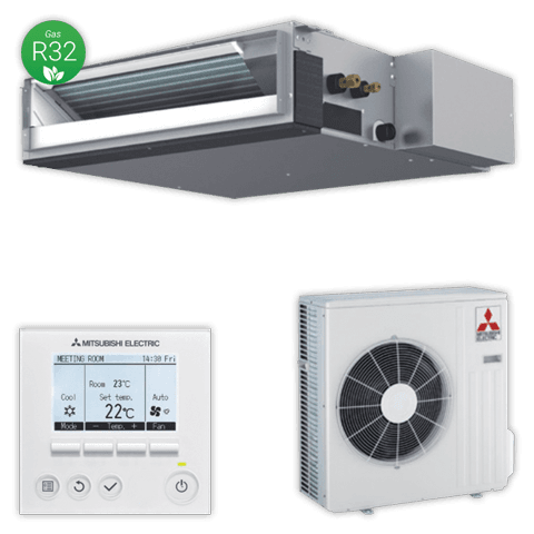Ducted air conditioner Mitsubishi Electric MSEZ-71VA, 7.1 kW