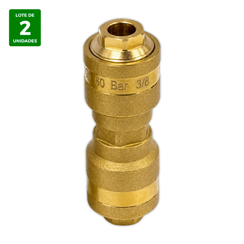 COOLFRANCE Raccord rapide SAE Femelle-Femelle 3/8¨