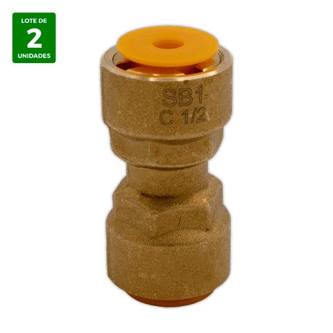 COOLFRANCE Raccord rapide SAE Femelle-Femelle 1/2¨