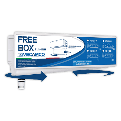 VECAMCO Vorinstallationskasten AAC mit Kondensatablauf