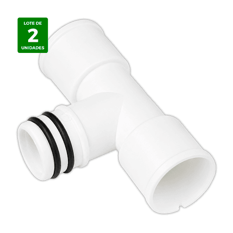 VECAMCO T-piece for drain pipe Ø 18/20/20 mm