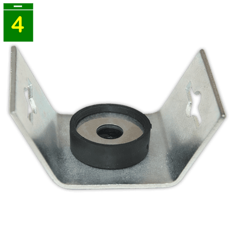 COOLFRANCE Antivibrateur avec support pour plafonnier AT-V