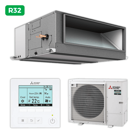 Climatiseur gainable Mitsubishi Electric MSPEZ-M250LYDA, 25 kW