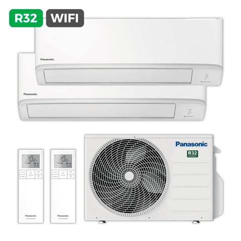Climatiseur bi-split Panasonic KIT-2TZ2525-ZBE