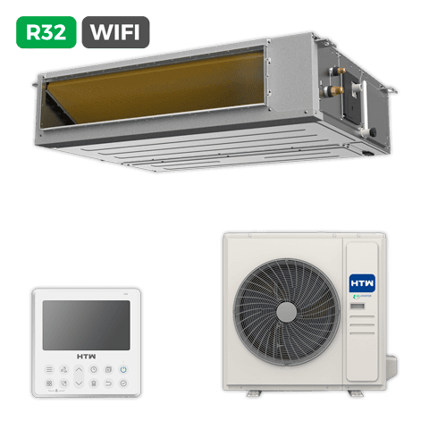 Ducted air conditioner HTW DT3-160ADM2R32-WF, 16 kW