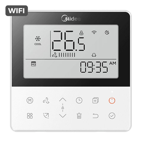 MIDEA Wand-Fernbedienung MIDEA KJR-120M(X6W)/BGEFV1.1