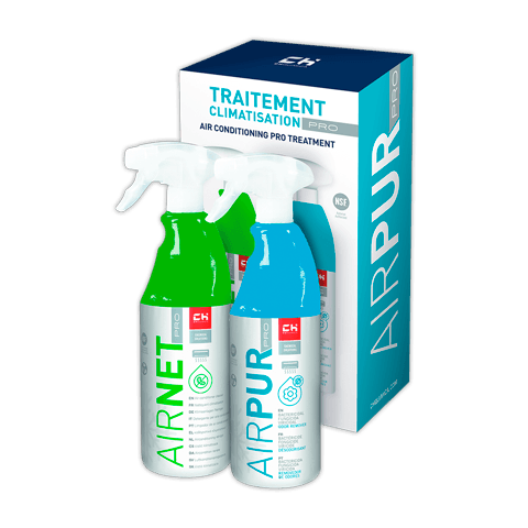 CH QUIMICA Klimaanlagen-Reinigungsset AIRNET & AIRPUR PRO