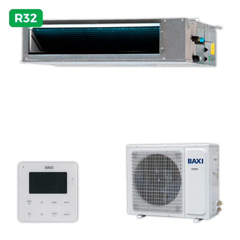 Climatiseur gainable Baxi NANUK RZ2GD120, 12 kW