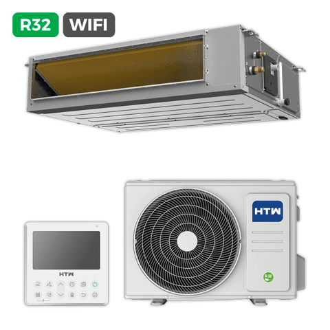 Ducted air conditioner HTW D-052ADM2R32-WF, 5.2 kW