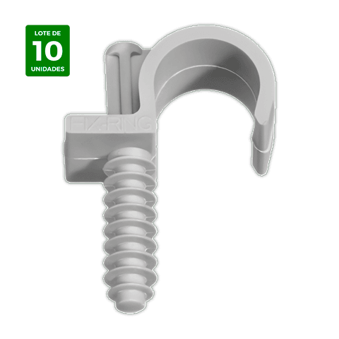 COOLFRANCE Wall plug with clip for Ø 32 pipe