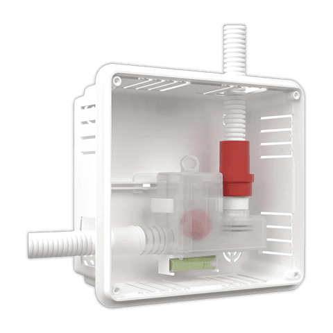 VECAMCO Dry siphon for condensate drain MICRO with housing