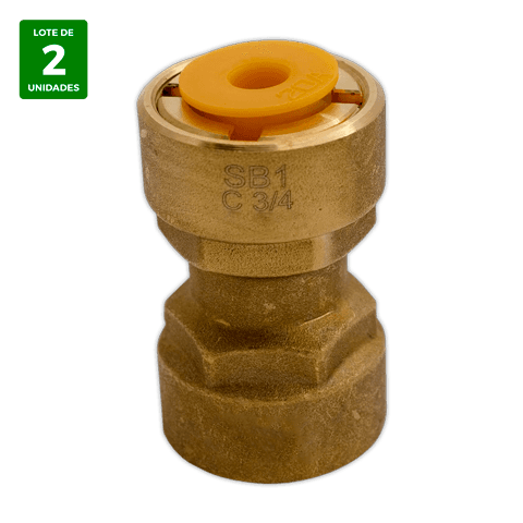 COOLFRANCE Raccord rapide SAE Femelle-Femelle 3/4¨