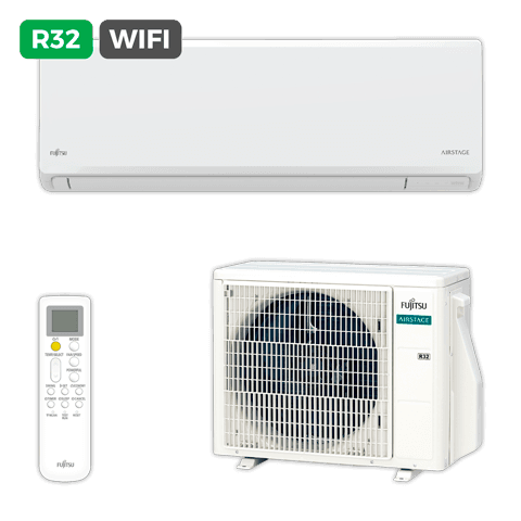 Wall-mounted air conditioner Fujitsu ASY35-KN, 3.4 kW