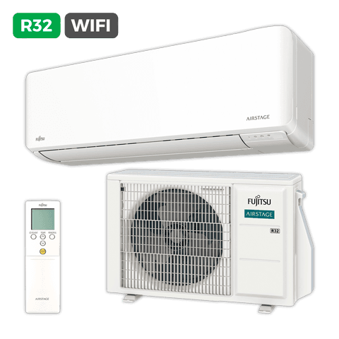 Wall-mounted air conditioner Fujitsu ASY40-KMC, 4.2 kW