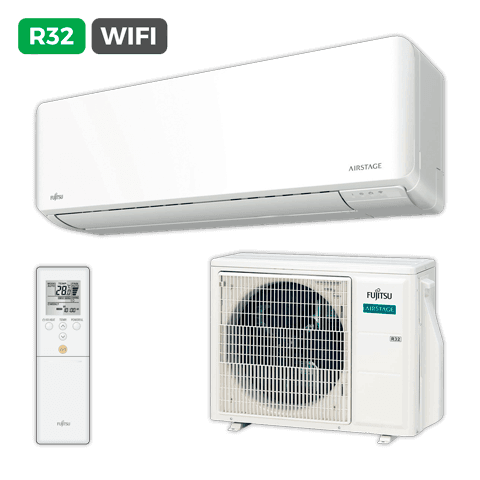 Wall-mounted air conditioner Fujitsu ASY50-KM, 5.2 kW