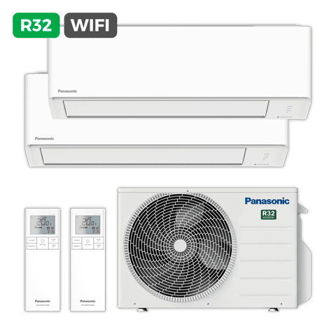 Climatiseur bi-split Panasonic KIT-2TZ2535-CBE