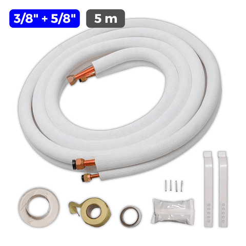 COOLFRANCE Isoliertes Kupfer/Aluminium-Rohr 3/8¨+ 5/8¨