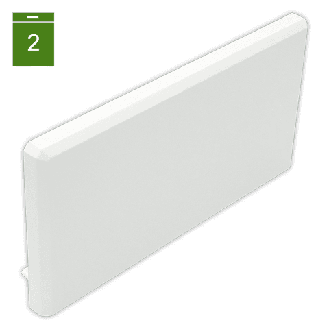EFAPEL End cap for trunking 100/40