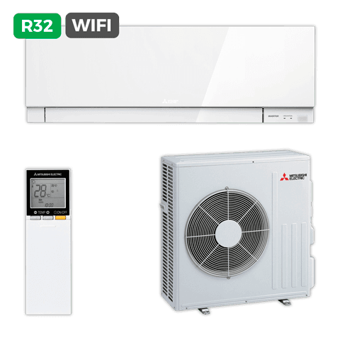 Wall-mounted Mitsubishi Electric MSZ-EF50VGKW, 5 kW