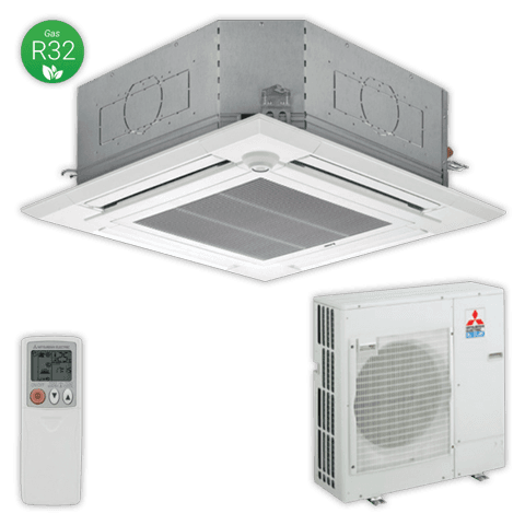 Climatiseur cassette Mitsubishi Electric MSPLZ-100YEA, 10 kW
