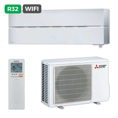 Wall-mounted Mitsubishi Electric MSZ-LN25VGW, 2.5 kW