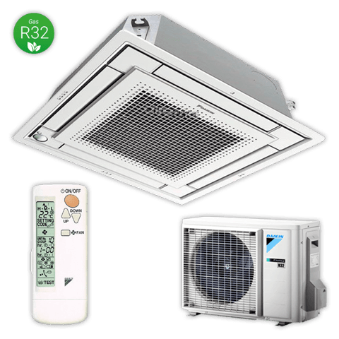 Climatiseur cassette Daikin SKY-AIR FAS25A, 3,5 kW