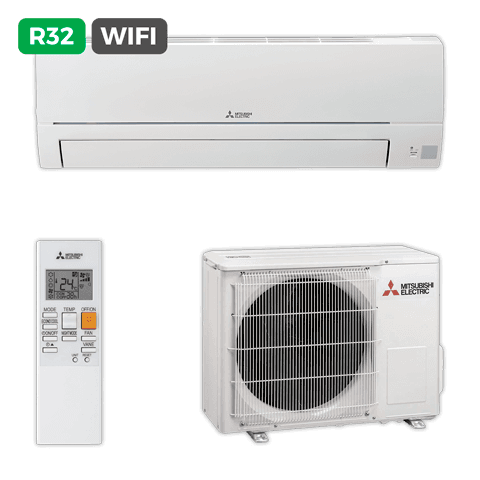Wall-mounted Mitsubishi Electric MSZ-HR35VFK, 3.5 kW