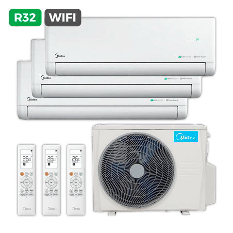 MIDEA SPLITx3 SOLUNAR 25x2-35/M3O27