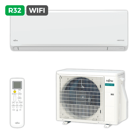 Wall-mounted air conditioner Fujitsu ASY20-KN, 2 kW