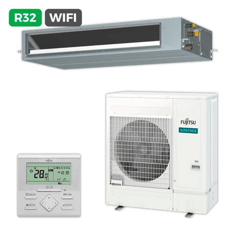 Ducted air conditioner Fujitsu ACY125-KA, 12.1 kW