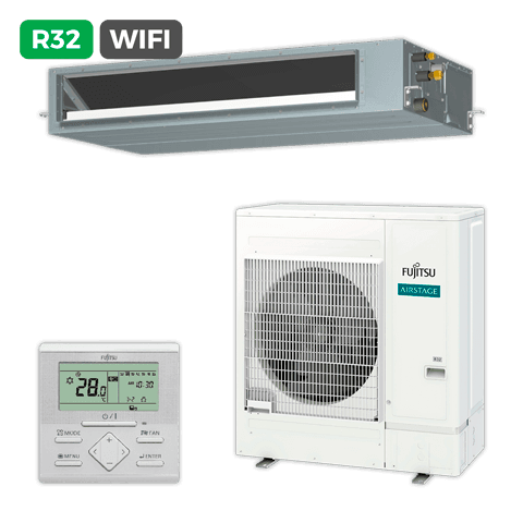 Ducted air conditioner Fujitsu ACY125T-KA, 12.1 kW
